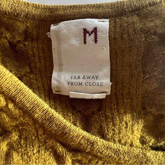 Yellow Sleeveless Knit Dress - Picture 5 of 6